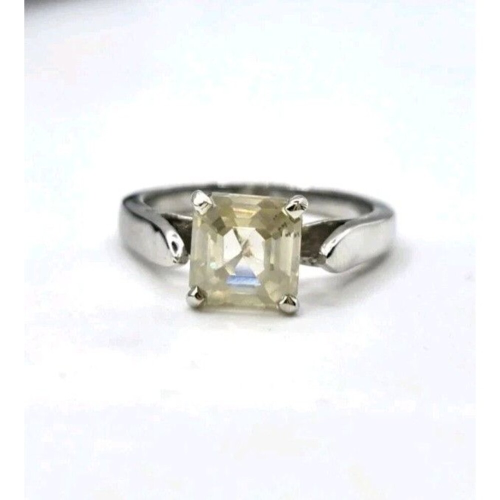 Genuine Citrine .925 Sterling Silver Size 7